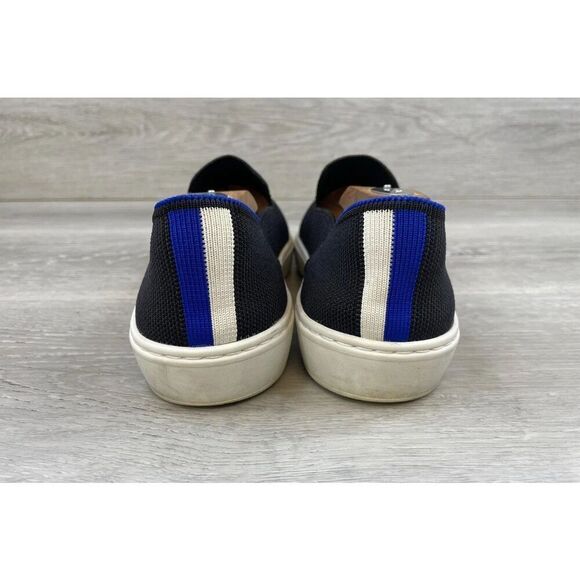 Rothy's The Original Women's Sneaker Running Flat Loafer 8 Black Casual Shoes - Picture 4 of 7